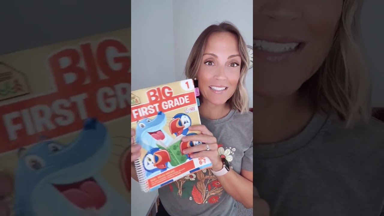 Review of School Zone Big First Grade Workbook: 320 Spiral-Bound Pages, 1st Grade, Reading Comprehen