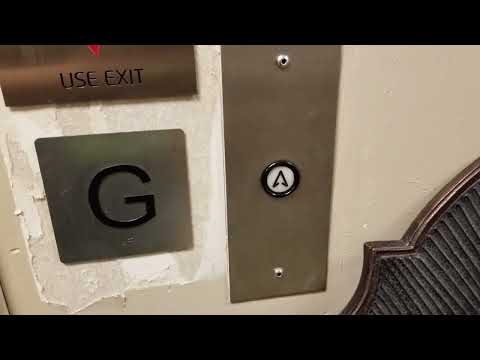 Typical 1982 Dover Classic Hydraulic Elevator @ Greenbaum Home Furnishings, Bellevue WA