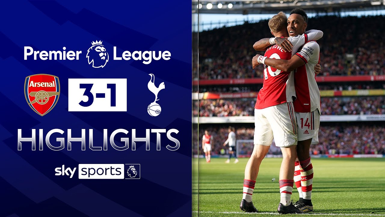 First-half barrage gives Arsenal win over woeful Spurs | Arsenal 3-1 Tottenham | EPL Highlights - YouTube
