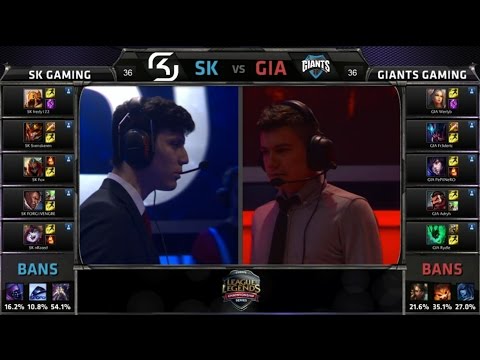 EU LCS SK vs GIA Game 1 Highlights (EU LCS Spring 2015)