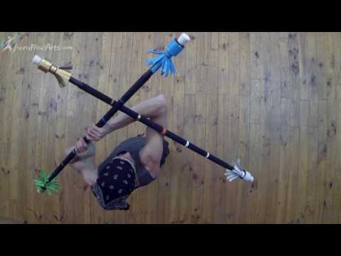 Double Contact Staff - Staff on Staff Contact - Trap to Trap (Top)