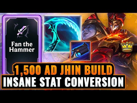 Multiplicative AD Stacking: 1500 AD Jhin One Shots | League Arena Gameplay