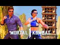 Mortal Kombat 1 - Janet Cage & Johnny Cage Gameplay