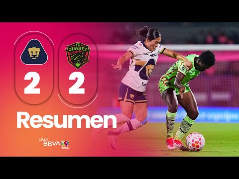 PUMAS 2-2 FC JUAREZ | Draw in University City