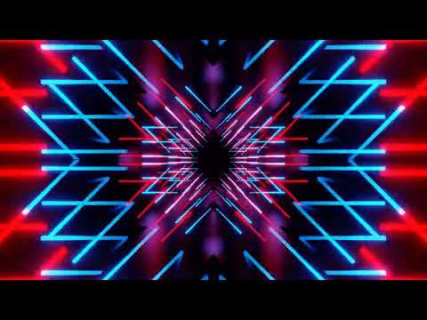 ✨ Abstract Background Video ✨ Blue and Red Geometric ✨ 4K VJ Loop ✨ Screensaver