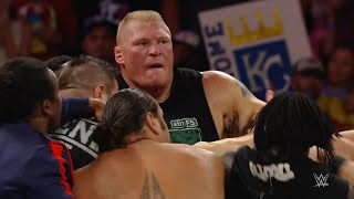 The Undertaker and Brock Lesnar clash before Summe
