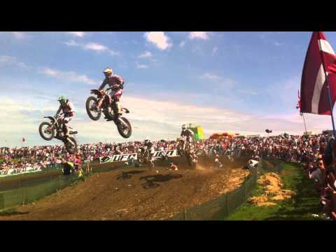 British MX GP 2012 Matterley Basin MX2 Race 2