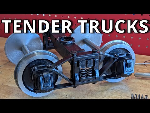 Building a Live Steam Engine: Tender Trucks
