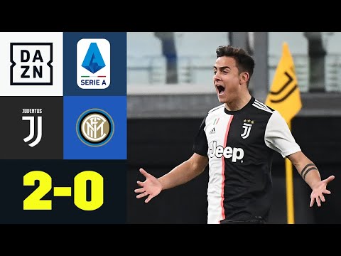Paulo Dybala erweckt Geisterspiel zum Leben: Juventus - Inter 2:0 | Serie A | DAZN Highlights