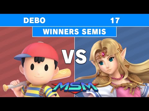 MSM Online 49 - Debo (Ness) Vs. 17 (Zelda) - Winners Semis