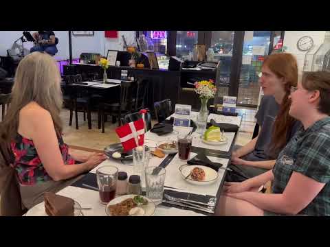 Janet Buller get Birthday Cake at Copenhagen European Kitchen & Bakery