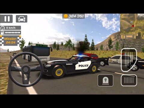 Police Drift Car Driving - American Sheriff Police Car Driving Offroad Mode - Android Gameplay