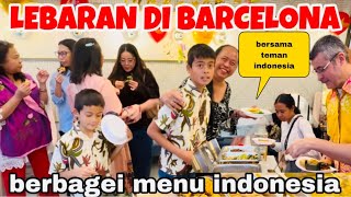 Download lagu SUAMI LEBARAN DI BARCELONA BERSAMA 2 ANAK DAN KELUARGA INDONESIA DI BARCELONA  mp3