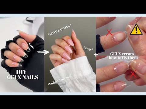 GELX nails not lasting?... FIX IT by doing this  *LASTS 3+ WEEKS* (Tutorial)