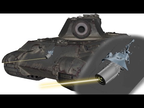 T30 Heavy vs Tiger II | 155mm M112 AP | Armor Penetration Simulation