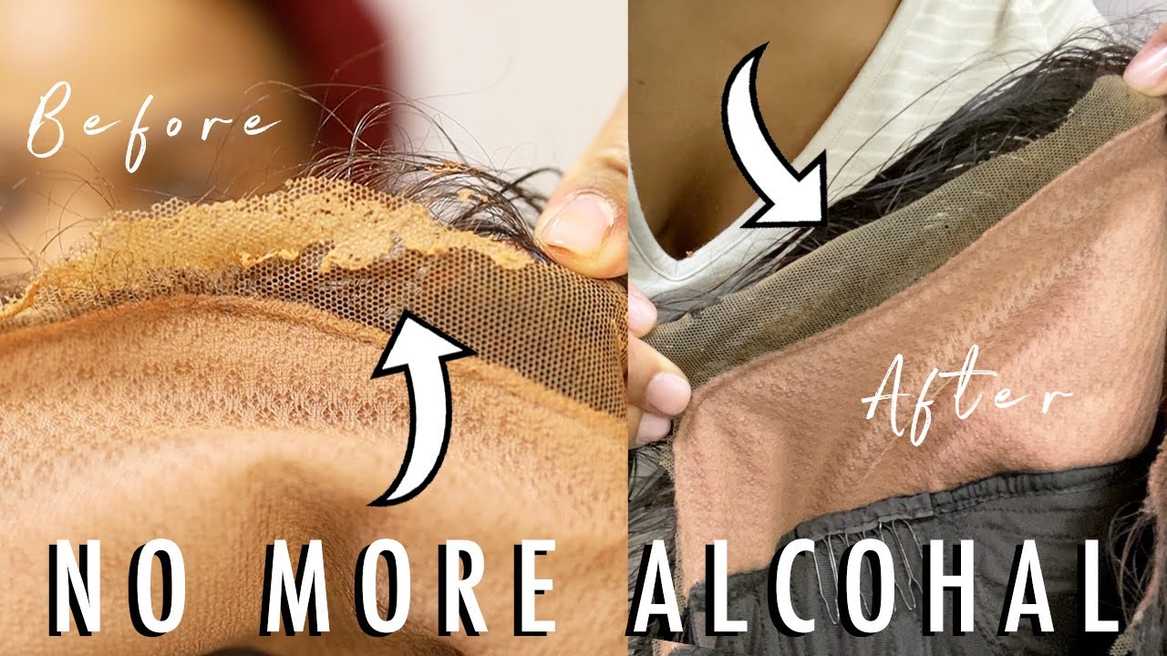 Watch video HOW TO: Safely REMOVE GLUE off your lace wig AND SKIN | EASY & QUICK & SAFE Now HOW TO: Safely REMOVE GLUE off your lace wig AND SKIN | EASY & QUICK & SAFE