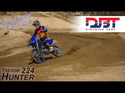 2021 Yamaha YZ450F First Ride Onboard | Glen Helen Raceway