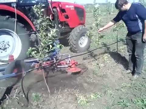 Почвофреза приствольная фреза