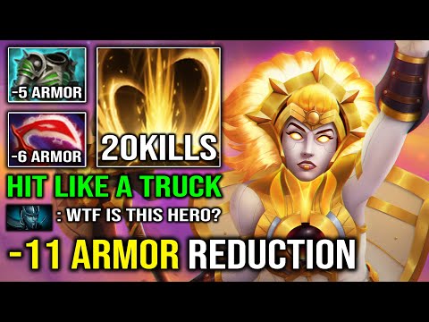 WTF -11 Armor Reduct First ITEM Desolator Dawnbreaker | OP Hit Like a Truck 7.31 Dota 2