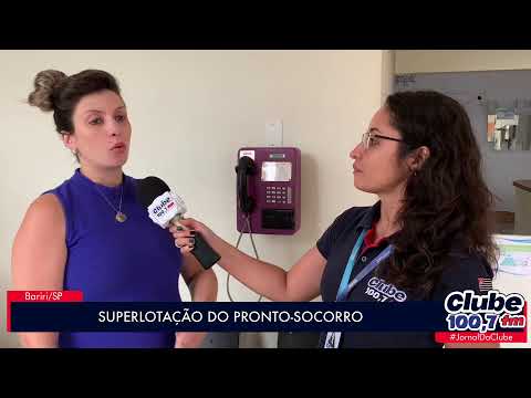 BARIRI: SUPERLOTAÇÃO DO PRONTO-SOCORRO