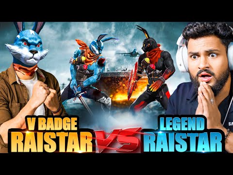 REAL RAISTAR VS FAKE RAISTAR 😱 BIGGEST 3 LIVE STEAMER 💀 V Badge Player आजा 1 Vs 50 में !!