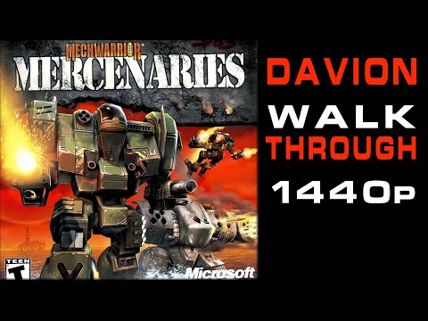 MechWarrior 4: Mercenaries - Davion Walkthrough Veteran - No Commentary