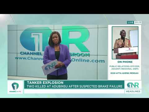 Breaking: 2 Lives Lost in Fuel Tanker Explosion at Adubinsu in Ashanti Region