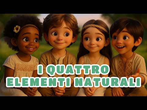 I QUATTRO ELEMENTI NATURALI - Canzone per bambini
