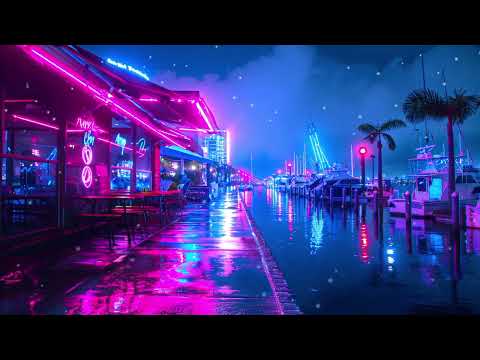 Neon Drive - SynthBeatsWaves | 4K Official Music Video | AI Generated Music | #music #foryou #rhythm