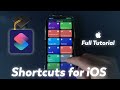 How to Create Shortcuts on iPhone - Beginner's Guide. This App will Change Your Life !