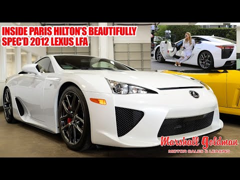 Inside Paris Hilton's Beautifully Spec'd 2012 Lexus LFA