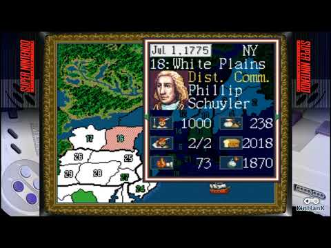 The Americans Are Taking Over, Liberty or Death, American Side. SNES, 1993, Part 1
