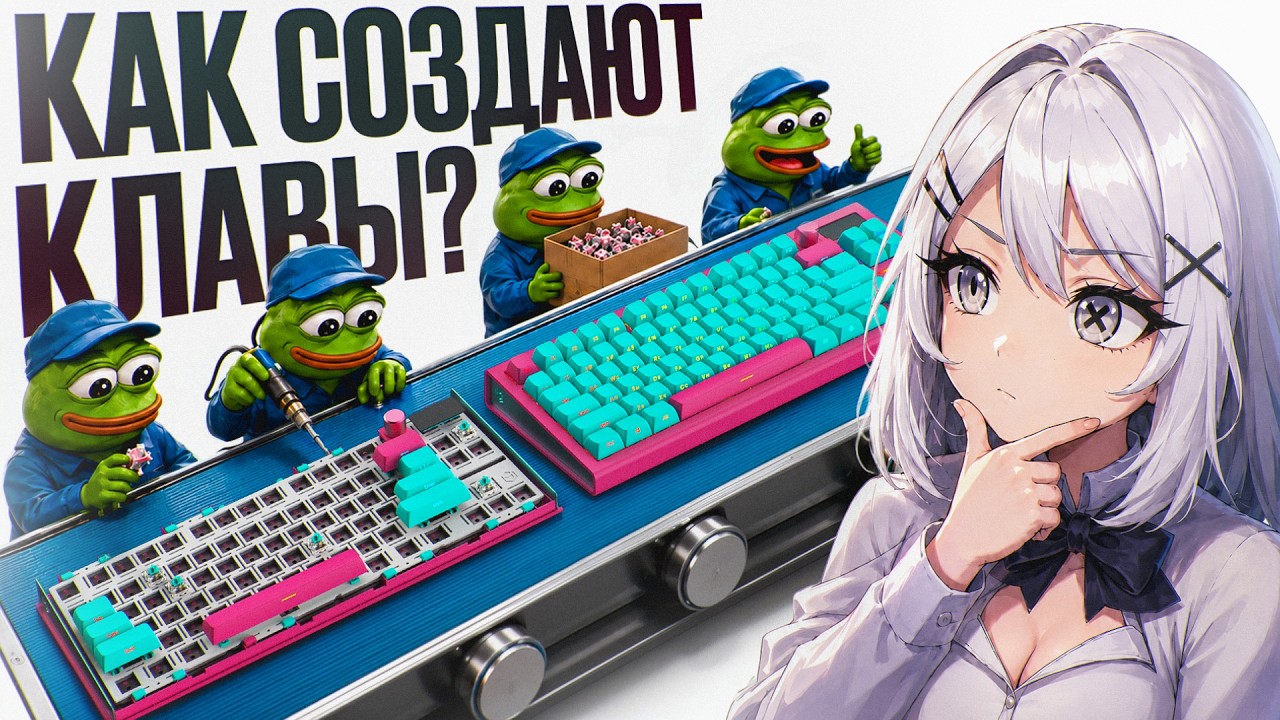 Я ПОПАЛ НА ЗАВОД КЛАВИАТУР В КИТАЕ — ПОЛНЫЙ ПУТЬ от РАЗРАБОТКИ до ГОТОВОЙ КЛ?