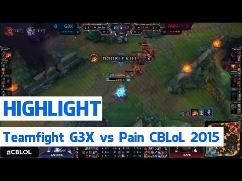 Highlight - g3x vs Pain Teamfight