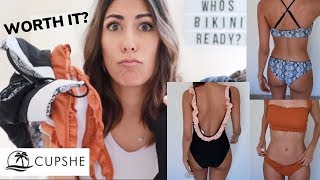 CUPSHE swimwear try-on haul | hit or miss?