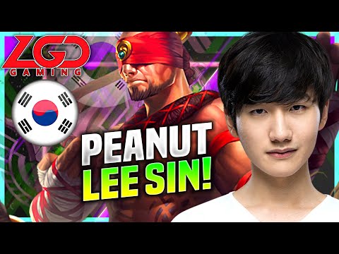 PEANUT IS READY FOR LEE SIN! - LGD Peanut Plays Lee Sin Jungle vs Rek'Sai! | KR SoloQ Patch 10.22