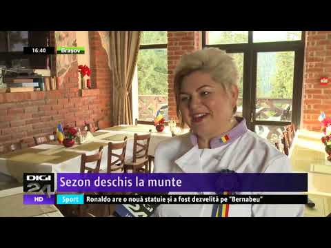 Reportaj Pensiunea Rafael Paltinis - Digi TV