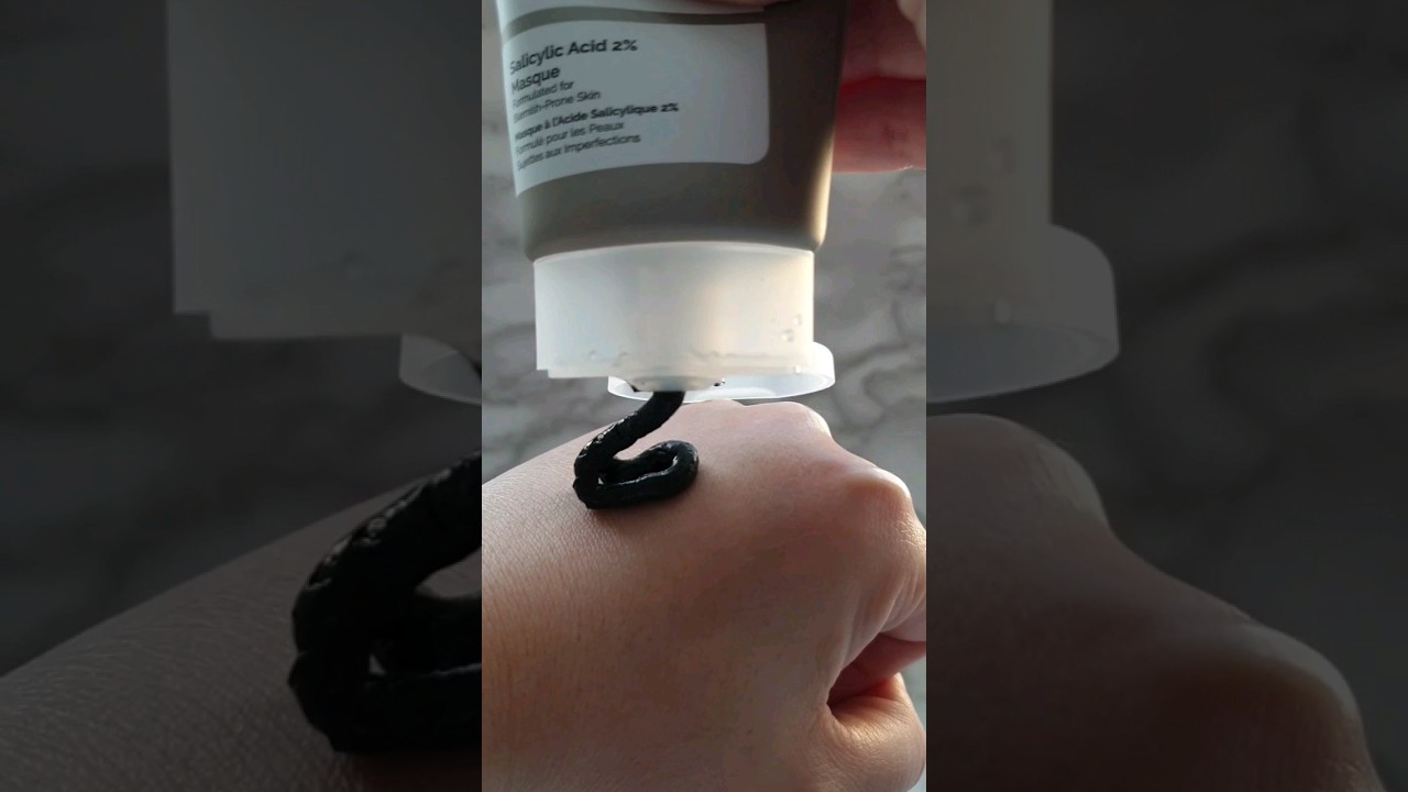 The Ordinary|Salicylic Acid 2% Masque🖤 #shorts #theordinary #theordinaryreview #salicylicacid