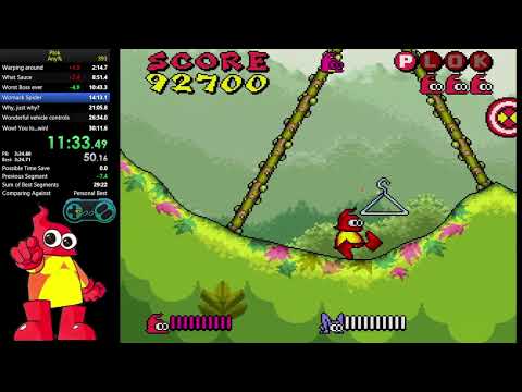 Plok any% Speedrun in 29:49