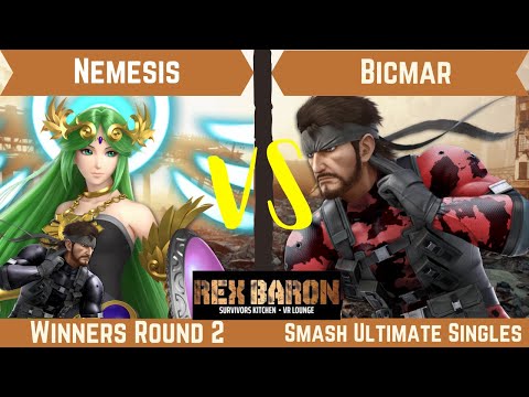 Rex Baron 6 Winners Round 2 - Nemesis (Palutena, Snake) Vs. Bicmar (Snake)