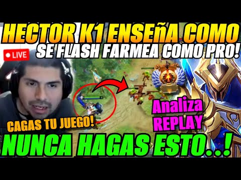 😲HECTOR K1 shows how to FLASH FARM like a PRO! 😲ANALYZE Sven Inmortal's REPLAY