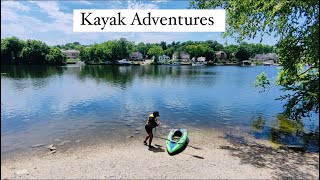 First Kayak  Adventure at Occoquan Regional Park.