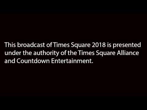 New Year's Eve from New York City, Time Square 2018