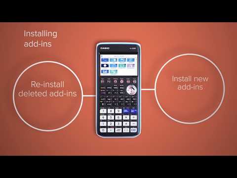 Casio FX-CG50 spalvotas ekranas video