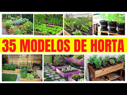 35 Hortas Maravilhosas para Você se Inspirar e Fazer a Sua! Garden models