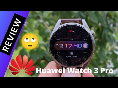 Edel aber smart? Huawei Watch 3 Pro Review