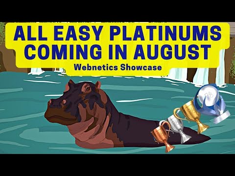 68 NEW EASY PLATINUMS! || All Upcoming Webnetic Games For The Month Of August!