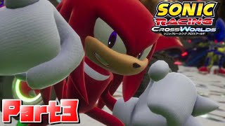 【ソニックレーシングクロスワールド】ソニックとナッコーズの絡みはニヤニヤしちゃう/SONIC RSCING CROSS WORLDS Ec_POW Game Live part3