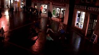 Flash Mob - Market Cross, Lerwick, Shetland - 22nd December 2011