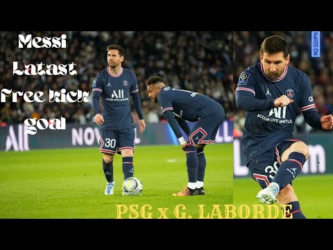 PSG VS G. LABORDE MESSI FREE KICK🌈 🫂🫂👿messi x laborde 🤗 messi latest free kick goal •Messi revenge 👿